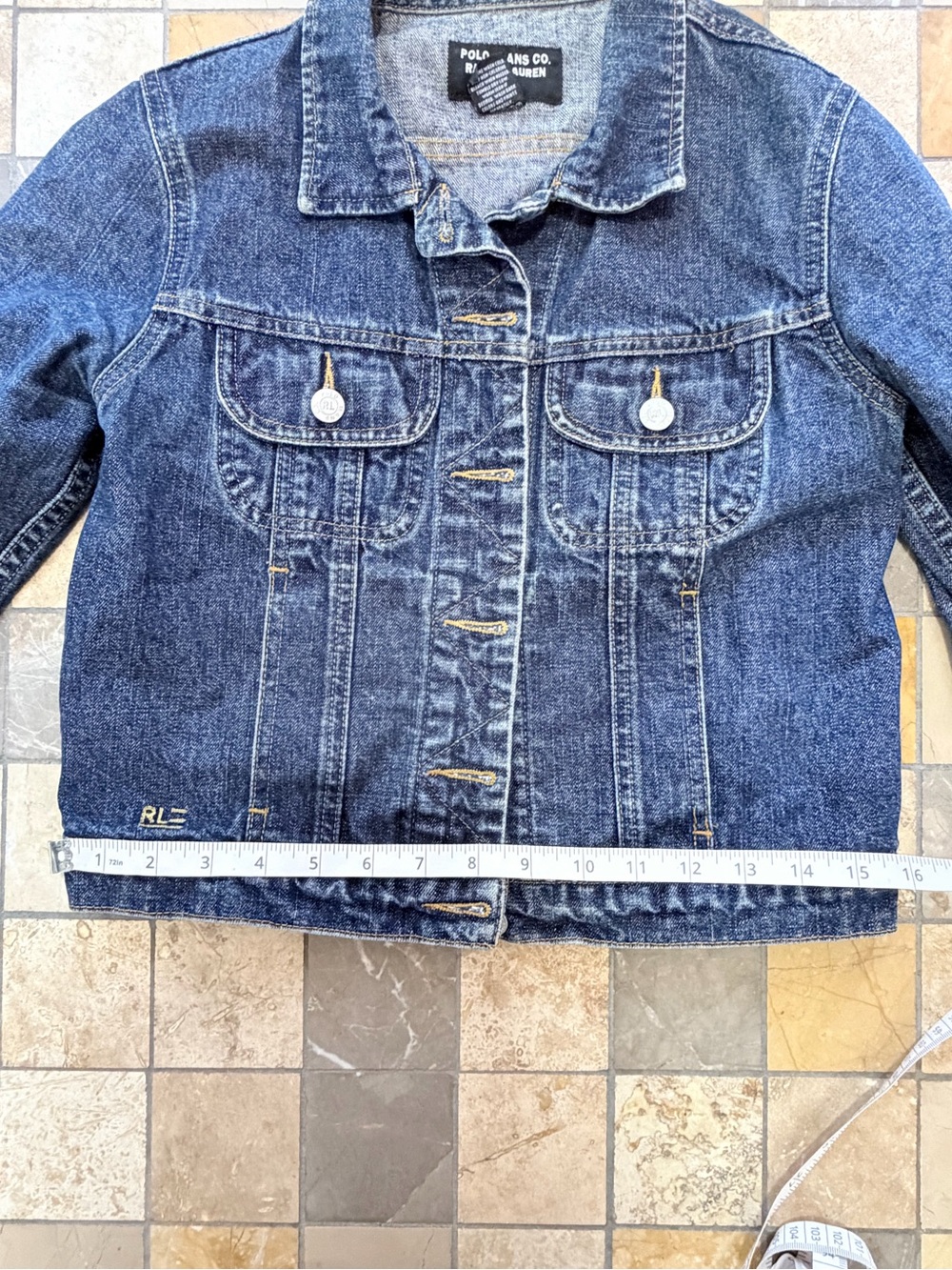 Polo by Ralph Lauren Dark Blue Denim Jacket - Picture 5 of 12